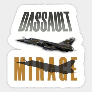 Dassault mirage Sticker